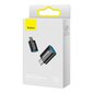 Baseus Ingenuity USB-C to USB-A adapter OTG (Black) hind ja info | USB adapterid ja jagajad | hansapost.ee