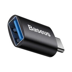 Baseus Ingenuity USB-C to USB-A adapter OTG (Black) цена и информация | Адаптеры, USB-разветвители | hansapost.ee