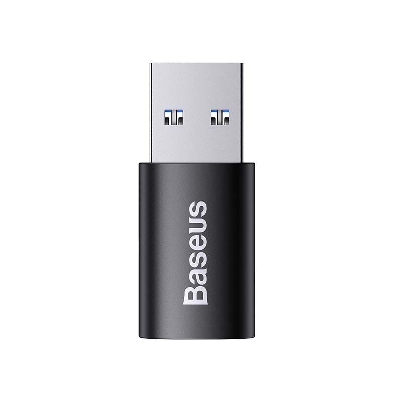 Baseus Ingenuity USB-A to USB-C adapter OTG (black) hind ja info | USB adapterid ja jagajad | hansapost.ee