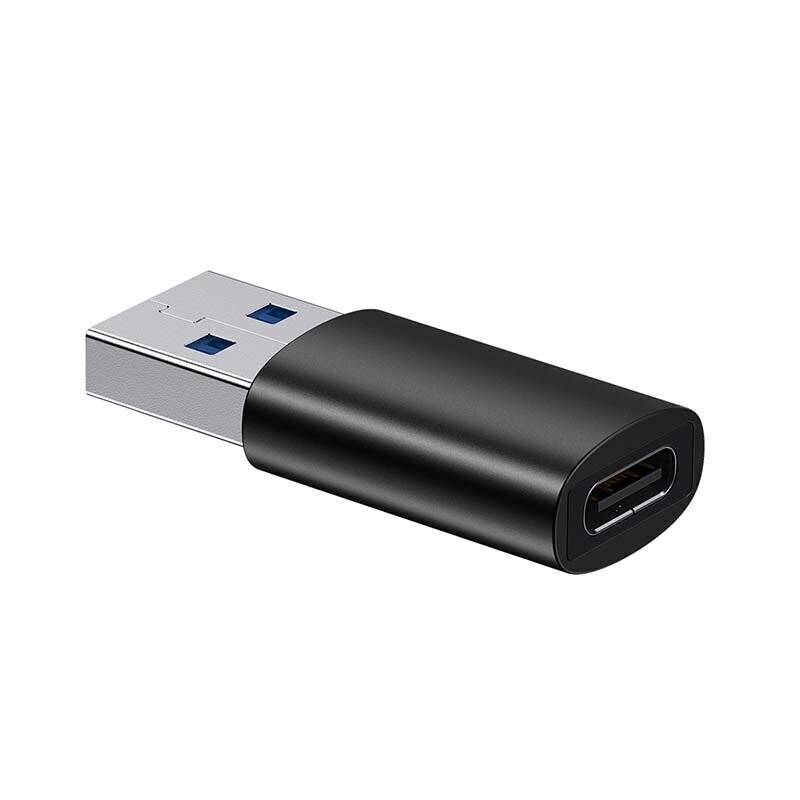 Baseus Ingenuity USB-A to USB-C adapter OTG (black) hind ja info | USB adapterid ja jagajad | hansapost.ee