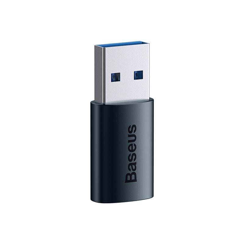 Baseus Ingenuity USB-A to USB-C adapter OTG (blue) цена и информация | USB adapterid ja jagajad | hansapost.ee