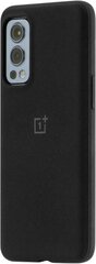 OnePlus Sandstone Bumper Cover for OnePlus Nord CE 2 5G Black hind ja info | Telefonide kaitsekaaned ja -ümbrised | hansapost.ee