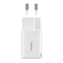 Baseus GAN3 Fast Charger 1C 30W (white) цена и информация | Зарядные устройства для телефонов | hansapost.ee
