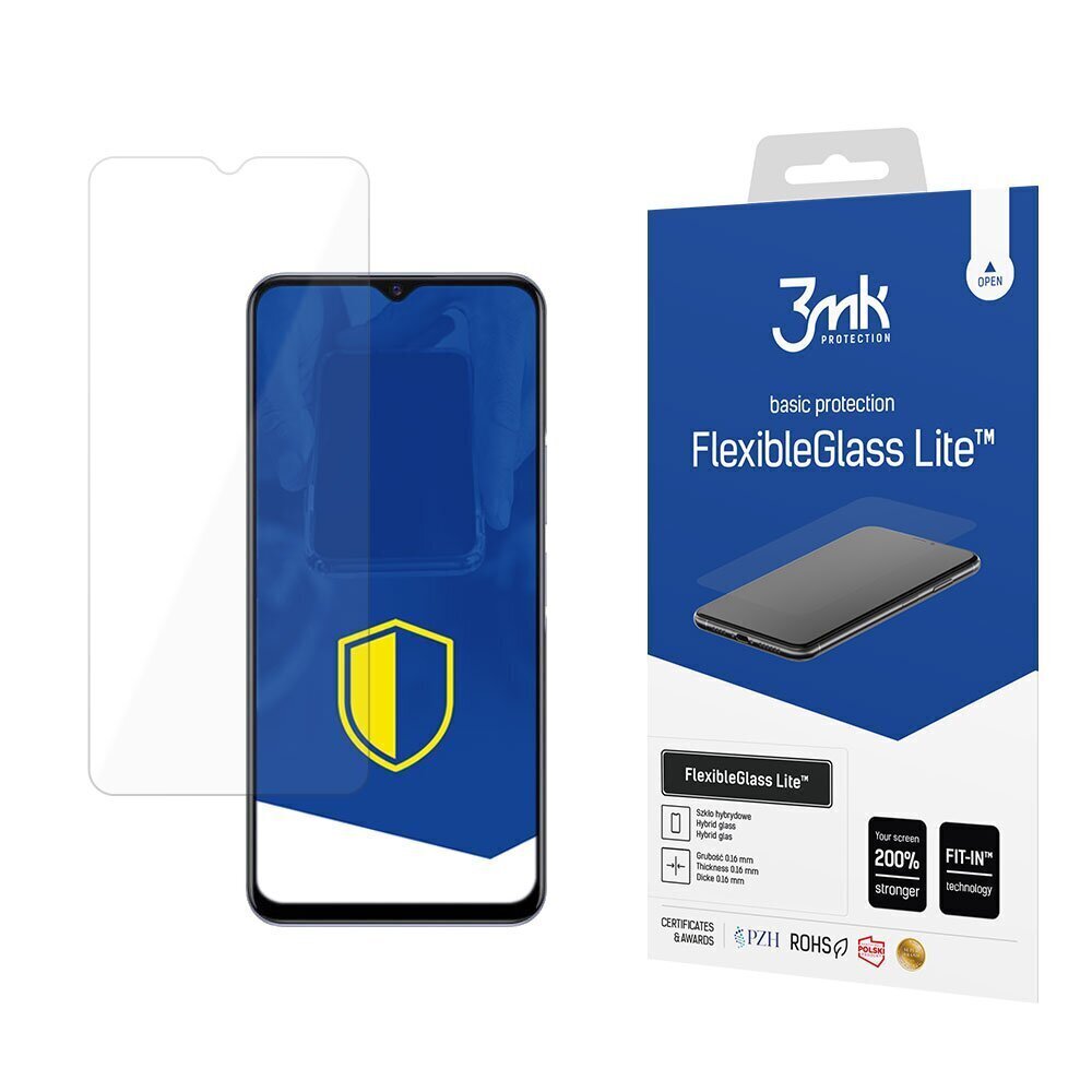Vivo Y52 5G - 3mk FlexibleGlass Lite™ screen protector hind ja info | Ekraani kaitseklaasid ja kaitsekiled | hansapost.ee