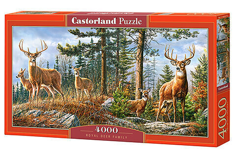 Pusle Castorland Puzzle Royal Deer Family, 4000-osaline цена и информация | Pusled lastele ja täiskasvanutele | hansapost.ee