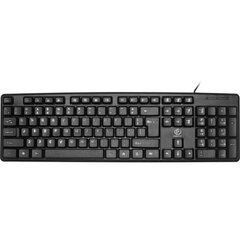 Rebeltec Uno wire keyboard black цена и информация | Клавиатуры | hansapost.ee