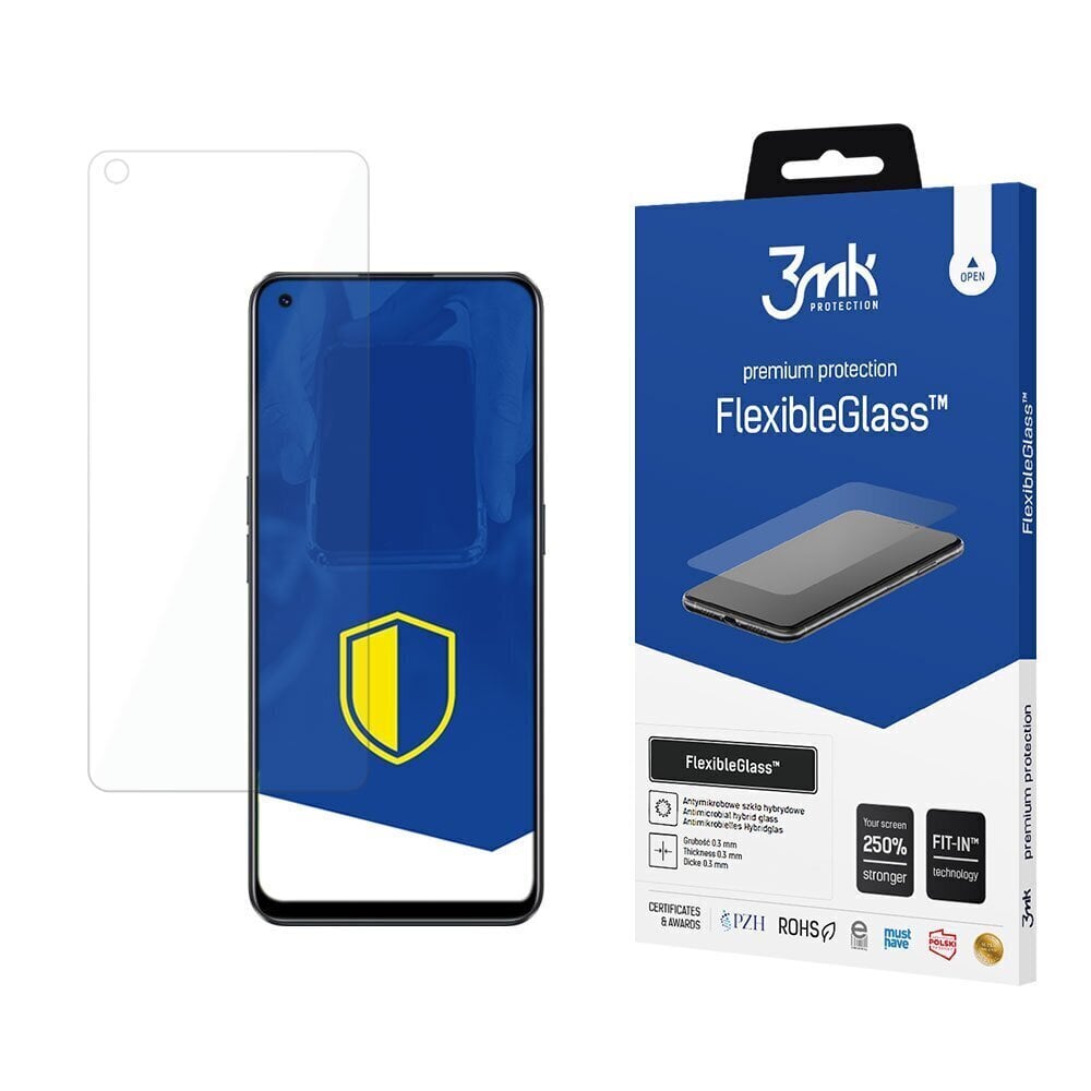 Realme 9 4G - 3mk FlexibleGlass™ screen protector hind ja info | Ekraani kaitseklaasid ja kaitsekiled | hansapost.ee