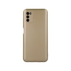 Metallic case for Samsung Galaxy A33 5G gold hind ja info | Telefonide kaitsekaaned ja -ümbrised | hansapost.ee