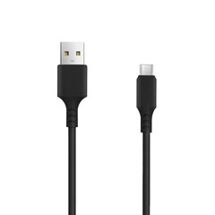 Setty car charger 1x USB 2,4A black + microUSB cable 1,0 m цена и информация | Зарядные устройства для телефонов | hansapost.ee