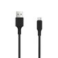 Setty car charger 1x USB 2,4A black + microUSB cable 1,0 m цена и информация | Laadijad mobiiltelefonidele | hansapost.ee