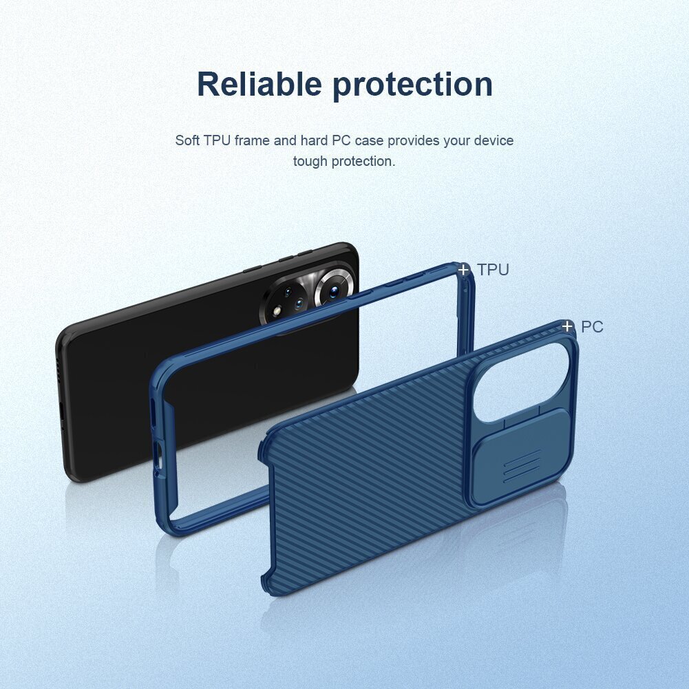 Nillkin CamShield Pro Hard Case for Huawei Nova 9/Honor 50 Black hind ja info | Telefonide kaitsekaaned ja -ümbrised | hansapost.ee