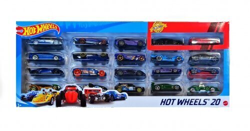 Mattel - Hot Wheels Workshop 20 Cars Assorted цена и информация | Mänguasjad poistele | hansapost.ee