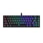 Mechanical gaming keyboard Motospeed CK67 RGB (black) цена и информация | Klaviatuurid | hansapost.ee