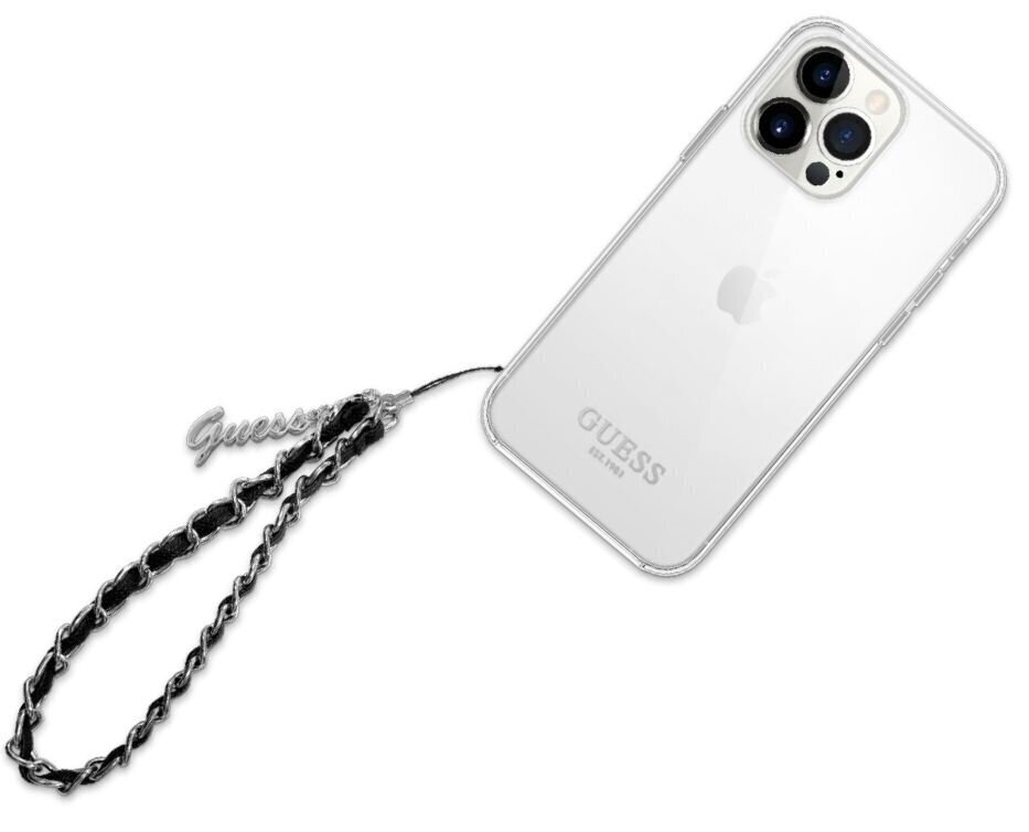 Guess Phone Strap Chain Charms Black hind ja info | Lisatarvikud mobiiltelefonidele | hansapost.ee