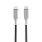 Forever Core Ultra Fast PD cable USB-C - USB-C 1,5 m black 60W цена и информация | Mobiiltelefonide kaablid | hansapost.ee