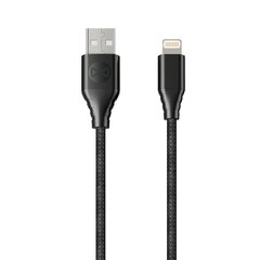 Forever Core Classic cable USB - Lightning 1,5 m 2,4A black hind ja info | Mobiiltelefonide kaablid | hansapost.ee