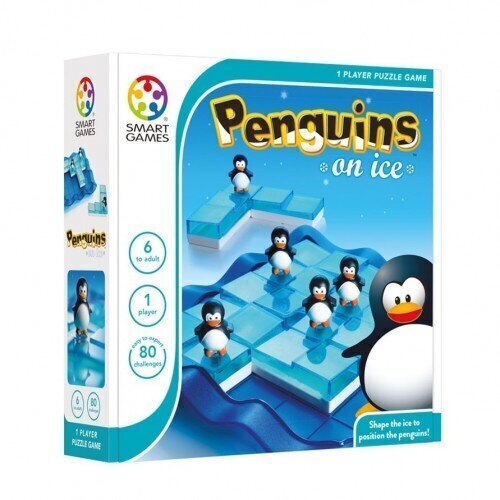 Mäng Smart Games Penguins On Ice price and information | Lauamängud ja mõistatused perele | hansapost.ee