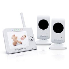 Mobiilne beebimonitor Babysense V35 koos 2 kaameraga hind ja info | Beebimonitorid | hansapost.ee