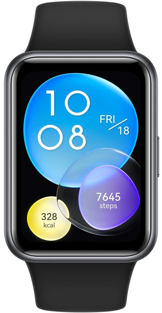 Huawei Watch Fit 2 Active Edition Midnight Black цена и информация | Nutivõrud ja aktiivsusmonitorid | hansapost.ee