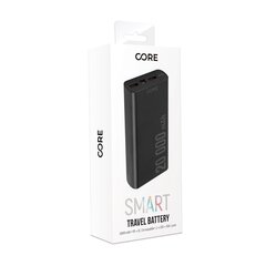 Forever Core power bank SPF-02 PD + QC 20000 mAh 18W black цена и информация | Зарядные устройства Power bank | hansapost.ee