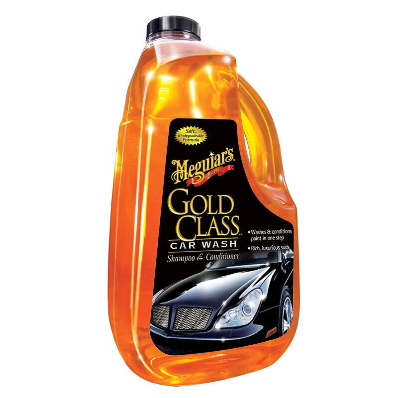 Autopesušampoon ja -palsam Meguiars G7164 Gold Class Premium, 1,89 L pudel (USA) hind ja info | Autokeemia | hansapost.ee