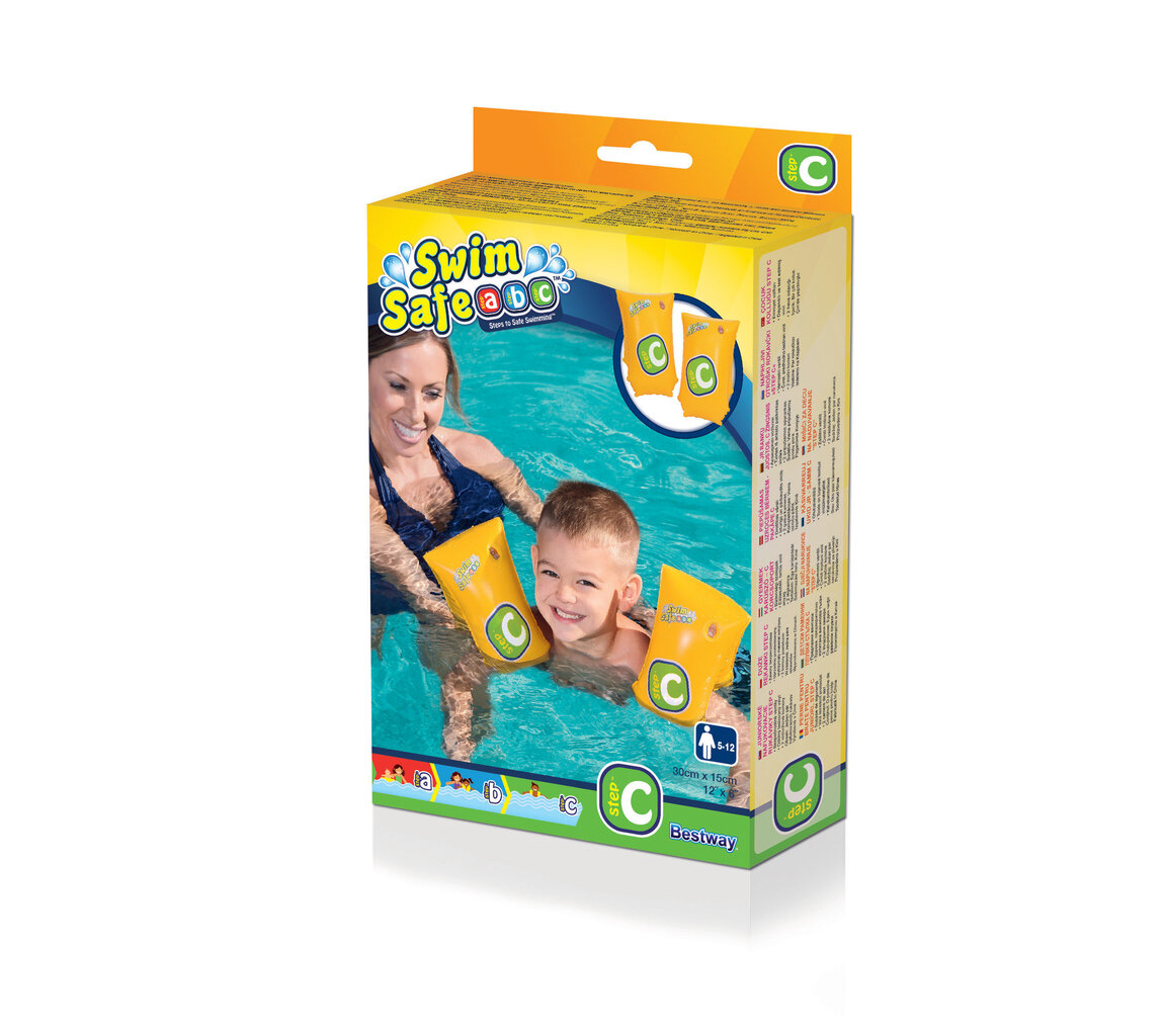 Ujumiskätised Bestway Swim Safe 30 x15 cm / Step C hind ja info | Ujumisvestid ja -kätised | hansapost.ee