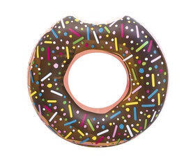 Täispuhutav rõngas Bestway Donut Ring, 107 cm, roosa/pruun цена и информация | Надувные и пляжные товары | hansapost.ee