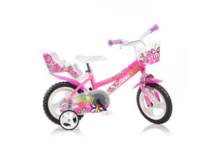 Tüdrukute jalgratas Dino Bikes 12" 126 RL hind ja info | Dino Bikes Jalgrattad, tõukerattad, rulluisud, rulad | hansapost.ee