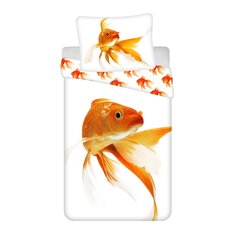 Voodipesukomplekt Golden Fish, 140x200 cm, 2 osaline hind ja info | Laste voodipesu | hansapost.ee