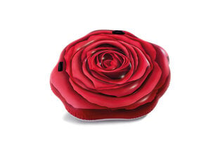 Täispuhutav madrats Intex Red Rose, 137x132 cm hind ja info | Täispuhutavad veemänguasjad ja ujumistarbed | hansapost.ee