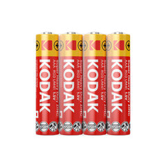 Батарея Kodak Extra AAA (1,5 В) цена и информация | Аккумуляторы, батарейки | hansapost.ee