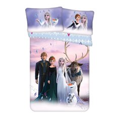 Voodipesukomplekt Frozen, 100 x 135 cm + padjapüür 40 x 60 cm цена и информация | Детское постельное бельё | hansapost.ee