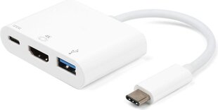 eStuff ES623001WH цена и информация | Адаптеры, USB-разветвители | hansapost.ee