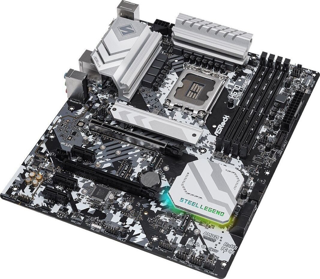 Arvuti jahutustarvik ASRock H670 Steel legend цена и информация | Emaplaadid | hansapost.ee