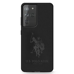 Чехол US Polo USHCS21LSLHRTBK S21 Ultra G998 для Samsung Galaxy S21 Ultra 5G, черный цена и информация | Чехлы для телефонов | hansapost.ee