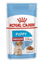 Royal Canin Karma SHN Medium Puppy koerte märgtoit, 10x140 g hind ja info | Koerakonservid | hansapost.ee