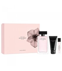 Komplekt Narciso Rodriguez Musc Noir naistele: EDP 100 ml + ihupiim 50 ml + EDP 10 ml hind ja info | Parfüümid naistele | hansapost.ee