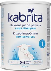 KABRITA® 1 (sünnist kuni 6 kuu vanuseni) 800 gr hind ja info | Eriotstarbelised piimasegud | hansapost.ee