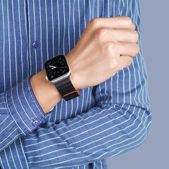 Käevõru Dux Ducis Chain Version 42/44mm Apple Watch must hind ja info | Nutikellade aksessuaarid ja tarvikud | hansapost.ee