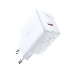 Быстрое зарядное устройство Acefast USB Type C 20W Power Delivery (A1 EU белый) цена и информация | Acefast Телефоны и аксессуары | hansapost.ee