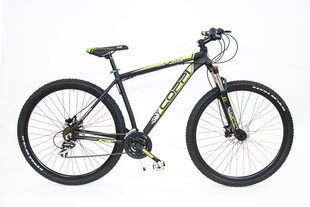 BICYCLE 29" MTB BLACK/GREEN/8001446121207 COPPI hind ja info | Jalgrattad | hansapost.ee