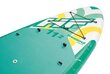 Täispuhutav aerulaud aeruga Bestway Hydro-Force Freesoul Tech, 340x89 cm, roheline цена и информация | Veesport | hansapost.ee