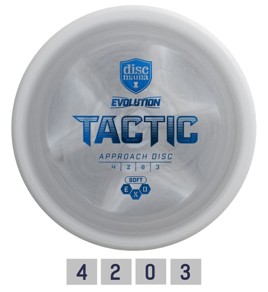 Ketas Putter SOFT EXO TACTIC 4/2/0/3 цена и информация | Discgolf | hansapost.ee