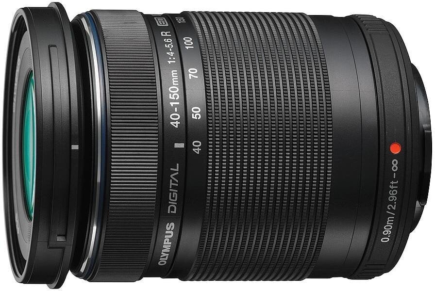 M.Zuiko Digital ED 40-150mm f/4-5.6 R, black цена и информация | Fotoaparaatide objektiivid | hansapost.ee