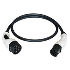 Зарядный кабель для электромобилей Duosida Type 2 - Type 2, 32A, 7.2kW, 1-фазный, 5 м цена и информация | Зарядные станции для электромобилей | hansapost.ee