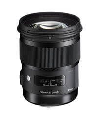 Sigma 50mm f/1.4 DG HSM Art for Canon цена и информация | Объективы | hansapost.ee