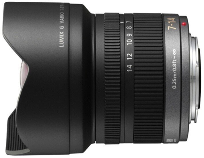 Panasonic Lumix G Vario 7-14mm f/4.0 ASPH. objektiiv hind ja info | Fotoaparaatide objektiivid | hansapost.ee