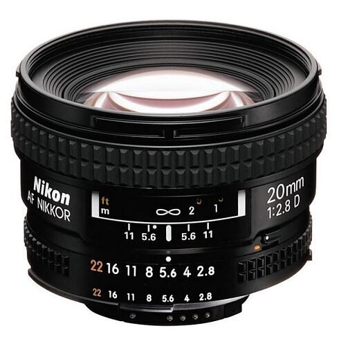 Nikon AF Nikkor 20mm f/2.8D hind ja info | Fotoaparaatide objektiivid | hansapost.ee