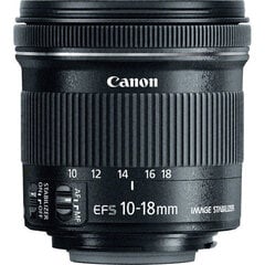 Canon EF-S 10-18мм f/4.5-5.6 IS STM объектив цена и информация | Объективы | hansapost.ee