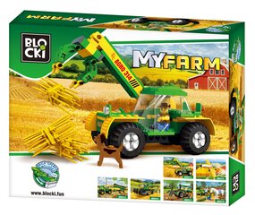 Конструктор Blocki MyFarm Loader, KB0311, 136шт. цена и информация | Конструкторы и кубики | hansapost.ee